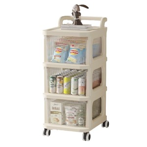 Carro de productos <span class=keywords><strong>para</strong></span> bebés con cajón desmontable, <span class=keywords><strong>para</strong></span> uso de almacenamiento en cocina, sala de estar, armario y escritorio; Plástico - Product Image 6