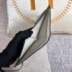 Cartera de Cuero de Cocodrilo Genuino de Lujo para Hombre y Mujer, Personalizable, Corta, con Tarjetero y Bolsillo con Cremallera, OEM ODM - Product Image 3
