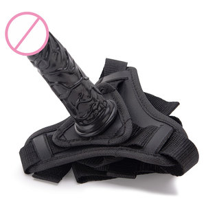 Venta al por mayor <span class=keywords><strong>Strapon</strong></span> para sexo Strap-On pene <span class=keywords><strong>femenino</strong></span> <span class=keywords><strong>Strapon</strong></span> Dildo realista juguetes sexuales para lesbianas mujeres parejas pene juguete sexual Consolador - Product Image 3