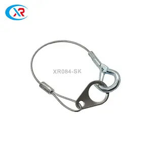 Factory Directly Sella Stainless Steel Safety Wire Rope Hook Assembly Cable