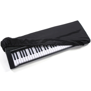 <span class=keywords><strong>Housse</strong></span> de protection personnalisée réglable de luxe en tissu noir extensible et doux pour clavier de <span class=keywords><strong>piano</strong></span> <span class=keywords><strong>88</strong></span> <span class=keywords><strong>touches</strong></span> avec fermoir de verrouillage - Product Image 5