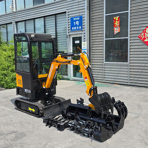Бесплатная доставка мини-экскаватор 1Ton EPA Farm небольшой экскаватор новый гусеничный экскаватор компактный мини-экскаватор Kubota двигатель мини экскаватор - Product Image 1