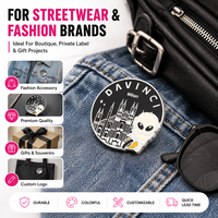 Épingles à logo personnalisées, fabrication directe d'usine, design sur mesure, épingles en émail doux ou dur, motifs d'animaux mignons, badges pour vêtements