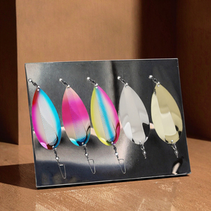 Señuelo de Pesca Tipo Cuchara de Acero Inoxidable Jet Dodgers, al por Mayor, OEM, Metal Pesado, para Agua Salada y Lagos, para Salmón, Atún, Trucha y Tiburón - Product Image 3