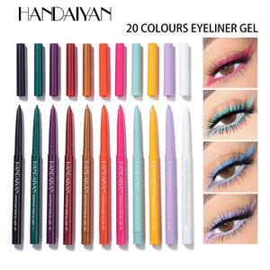 Handaiyan 20 Colors <b>Waterproof</b> Gel Eyeliner Pencil <b>Set</b> Eye Lip Brow Multi Use Kit OEM Private Label - Product Image 3