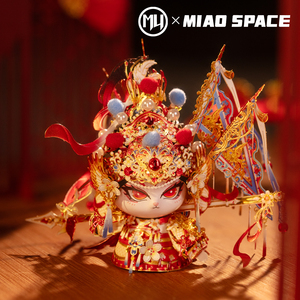 ตัวต่อโลหะ 3 มิติ MU <span class=keywords><strong>X</strong></span> MIAO SPACE งานฝีมือ DIY ของเล่นเสริมพัฒนาการ ตกแต่งโต๊ะทำงาน คลายเครียด ของขวัญสำหรับแฟนสาว - Product Image 4