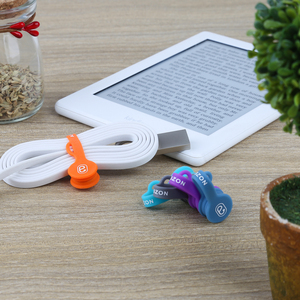 Organisateur <span class=keywords><strong>de</strong></span> câbles en silicone avec logo personnalisé, clip magnétique pour câbles, organisateur <span class=keywords><strong>de</strong></span> câbles, sangles <span class=keywords><strong>de</strong></span> gestion des câbles, <span class=keywords><strong>enrouleur</strong></span> <span class=keywords><strong>de</strong></span> câbles réutilisable pour écouteurs - Product Image 5
