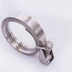 W2/W4 Type américain Collier de serrage de tuyau à dégagement rapide Sangle de capuchon de <span class=keywords><strong>cheminée</strong></span> Sangle en métal pour pot de <span class=keywords><strong>cheminée</strong></span> Collier de fixation à bande - Product Image 3