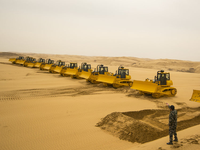 Bulldozer sur chenilles hydraulique ZD160 à haute efficacité pour le défrichement de chantier, la construction de fondations et l'élimination des déchets miniers