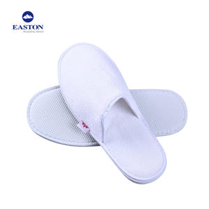 OEM 맞춤형 로고 도매 산호 벨벳 호텔 슬리퍼 공급 낮은 MOQ 일회용 스파 슬리퍼 호텔 슬리퍼 - Product Image 4