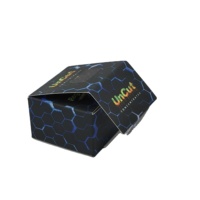 Prix bas boîtes de bocaux en verre à fleurs bocaux à concentrés boîte découpée en carton floding emballage de colophane boîtes inférieures automatiques