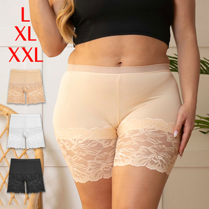 Shorts de sécurité grande taille pour femmes, dentelle fine, soie glacée, modal, anti-frottement, boxer pour femmes, <span class=keywords><strong>sous</strong></span>-vêtements courts <span class=keywords><strong>sous</strong></span> la jupe - Product Image 6