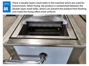 เครื่องทอดแบบต่อเนื่องสำหรับอุตสาหกรรมระบบอัตโนมัติเต็มรูปแบบสำหรับมันฝรั่งทอดและเฟรนช์ฟราย - Product Image 5