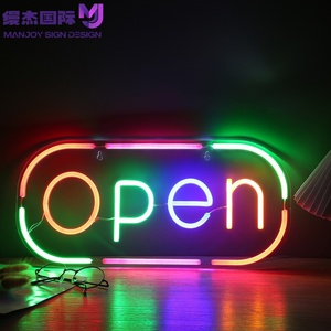 <span class=keywords><strong>Enseigne</strong></span> ouverte néon réglable super lumineuse pour vitrine d'entreprise, <span class=keywords><strong>enseigne</strong></span> LED ouverte pour magasins, restaurants, bars, hôtels, murs - Product Image 1
