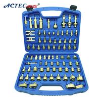Kit de détection de fuites AC.135.036 Blue Cooper, 81 pièces, outil de diagnostic et de réparation de climatisation automobile.