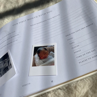 Bonnes ventes livre de journal de bébé classique au design personnalisé avec estampage à chaud