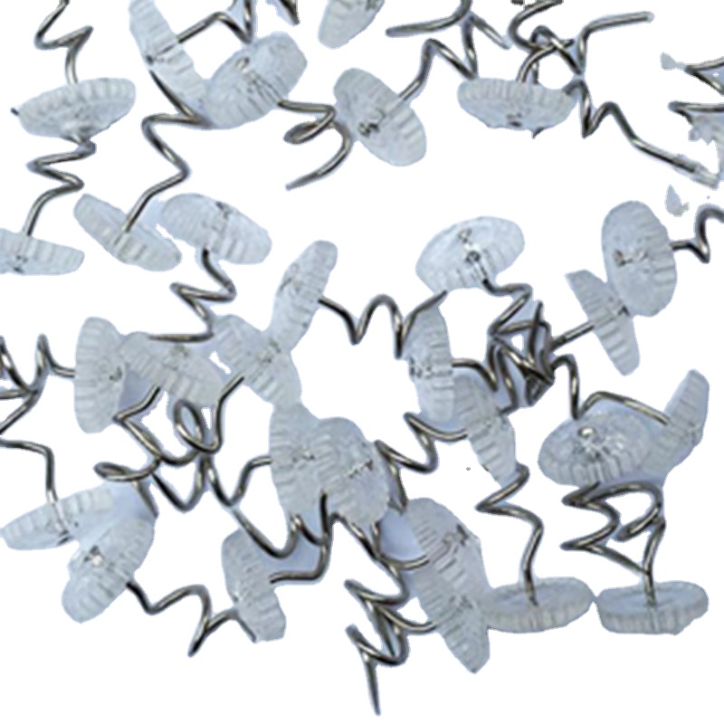 Горячая Распродажа, упаковка, прозрачная обивка, спиральные булавки для удержания чехлов и постельного белья, в наличии, оптовая продажа