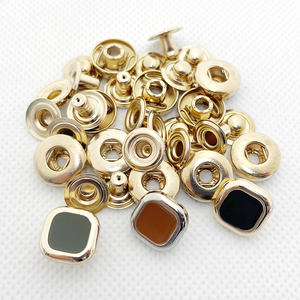 Factory OEM Custom logo Metal Press Snap <strong>Button</strong> for Clothes Shirts - Product Image 6