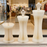 Colonne Romaine Pliable Classique Européenne Professionnelle en Carton pour Table de Desserts de Mariage, Décoration Intérieure, Vitrine et Présentoir de Marchandises