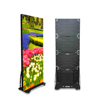 UTILISATEUR Extérieur LED Affiche Écran Pliable Écran Électronique Pleine Couleur Mobile Publicité Commerciale LED Affiche Affichage