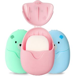 Feuilles de <span class=keywords><strong>Savon</strong></span> <span class=keywords><strong>pour</strong></span> les Mains Personnalisées, Jetables, Portables, Extrait Végétal, Parfumées, Solubles dans l'Eau, Soin <span class=keywords><strong>pour</strong></span> Enfants - Product Image 6