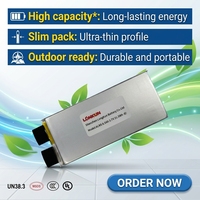 Batterie LiPo à haute densité énergétique LongKun 3.7V 8500mAh, cellule en pochette, polymère lithium, pour drone UAV, robot, OEM/ODM