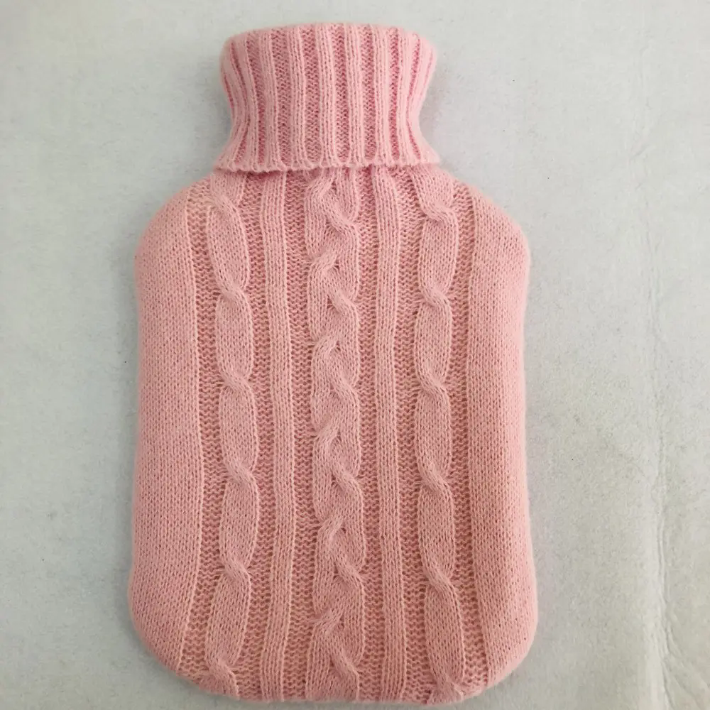 Мода 2L 1.5L 1L 750 мл 500 мл 300 мл серый цвет бутылка для горячей воды с мешочком
