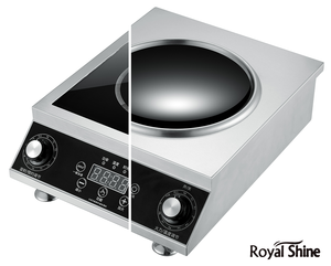 Produk baru kontroler kenop pembakar tunggal 3,5 kw kompor induksi komersial efisiensi tinggi - Product Image 3