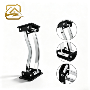 Metal Ratchet Adjustable <b>Sofa</b> Backrest Hinge Click Clack <b>Folding</b> Mechanism For Sleeping <b>Sofa</b> <b>Bed</b> - Product Image 1