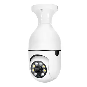 Ampoule WIFI sans fil pour maison intelligente A6 caméra 4K Vision nocturne WIFI caméra de sécurité CCTV HD 1080P caméra IP