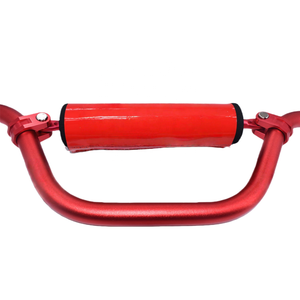 Guidon de moto de 22 mm (7/8 pouce) avec finition anodisée, boulonné, en aluminium 6061 T6, barre haute tout-terrain, coussin pour moto tout-terrain, moto de cross - Product Image 3