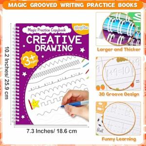 สมุดฝึกเขียนลายมือแบบมีร่อง ปรับแต่ง<span class=keywords><strong>ภาษา</strong></span>ได้ ใช้ซ้ำได้ คุณภาพสูง สำหรับการฝึกคัดลาย<span class=keywords><strong>ม</strong></span>ือแบบมืออาชีพ - Product Image 2