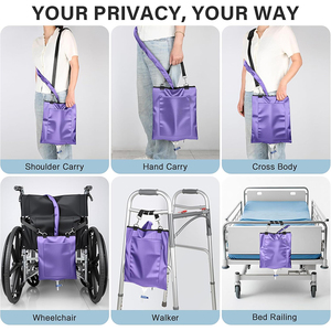 Sacca <span class=keywords><strong>per</strong></span> <span class=keywords><strong>Catetere</strong></span> Urinario Resistente e Impermeabile, Portatile e Multifunzionale, Pratica Sacca <span class=keywords><strong>per</strong></span> Drenaggio Urinario - Product Image 6