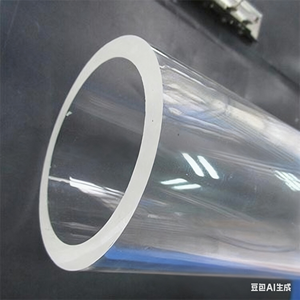 Renkli ve şeffaf akrilik tüp, mimari modeller ve dekor için cilalı biter akrilik boru Pmma tüp - Product Image 3