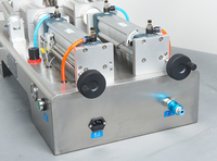 Machine de remplissage de pâte semi-automatique à piston électrique de haute précision 220V, facile à utiliser pour les bouteilles