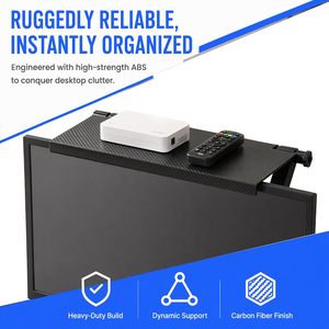 Supporto Regolabile per Monitor e TV, Organizzatore Superiore per Schermo Piatto, Accessori per Telefono e Play-Station, Prodotto da Ningbo - Product Image 4