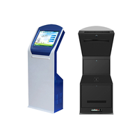 Kiosco de Autoservicio para Restaurantes y Bancos, Kiosco Táctil de 10/15/17/19 Pulgadas, Sistema de Gestión de Colas de Autoservicio para Dispensador de Tickets