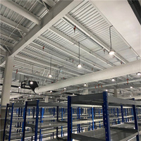 Conduit d'air rectangulaire textile ignifuge personnalisé pour chauffage et ventilation CA flexible dans les nouvelles usines d'énergie gymnases blanchisseries
