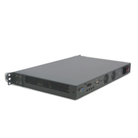 Firewall Gateway I5-1235U 1U Mini PC de Montaje en Rack, 6 Puertos de Red de 2.5G, Opcional 2 Puertos SFP de 10GbE, Máximo 32G DDR4, Almacenamiento Dual, OPNsense, Pfsense
