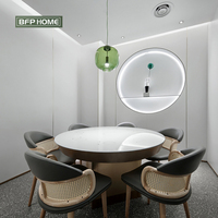 BFP – ensemble de Table et chaise en bois massif pour Restaurant, Design moderne et Simple