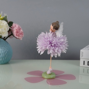 Produttori all'ingrosso accessori per la casa resina statua di <span class=keywords><strong>fiori</strong></span> ornamenti da fata regali di festa ornamenti creativi desktop - Product Image 4