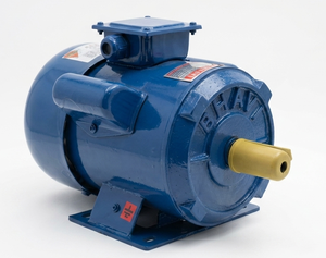 Motor Eléctrico Monofásico de Inducción de 1HP, 0.75KW, 210-230V, 960RPM, TEFC, CSCR, Cuerpo de Acero Suave, Montaje en Base - Product Image 4