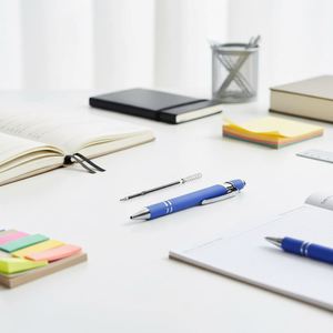Free Sample Customized Wholesale Plastic <b>Pen</b> Promotional Advertising Gift Click Ballpoint <b>Pens</b> With Screen Touch - Product Image 4