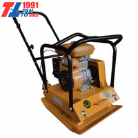 Compacteur à plaque vibrante hydraulique de 60 kg pour la vente en gros, à essence, pour le compactage du sol et de l'asphalte