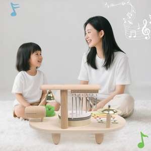 Juego <span class=keywords><strong>de</strong></span> música <span class=keywords><strong>de</strong></span> madera <span class=keywords><strong>de</strong></span> ocho piezas que incluye castañuelas y tambor <span class=keywords><strong>de</strong></span> carillón <span class=keywords><strong>de</strong></span> <span class=keywords><strong>viento</strong></span> <span class=keywords><strong>de</strong></span> Piano Gong para <span class=keywords><strong>instrumentos</strong></span> <span class=keywords><strong>de</strong></span> bebé y juguetes <span class=keywords><strong>de</strong></span> educación temprana - Product Image 4