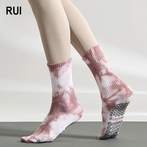 Calcetines Deportivos RUIQUWIN de Alta Calidad para Mujer, de Algodón Transpirable, de Secado Rápido, Antideslizantes, para Yoga, Pilates, Danza - Product Image 1