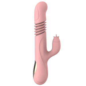 Vibrateur télescopique en forme de lapin pour femmes, jouet sexuel pour adultes - Product Image 3