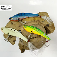 Umpan Pancing Keras VIB Ikan Bighead dari Aloi Seng Aotuo, Laris Manis, dengan Mata Kail Alur Darah untuk Ikan Bass Mandarin