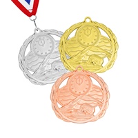 Médailles sportives gravables antiques Qatar pour la musculation, les arts martiaux, le judo, le badminton, le marathon, le jiu-jitsu, les événements nautiques