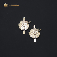HONMEO OEM & ODM Étiquettes Métalliques Décoratives en Alliage de Zinc pour Vêtements, Étiquettes Métalliques pour Jeans, Étiquettes Métalliques Personnalisées
